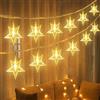 TaimeiMao Catena luminosa LED a stelle, 6 m 40 LED, decorazione per la casa