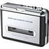 DIGITNOW Lettore Di Audiocassette Portatile, Converte Le Cassette in MP3/CD Tramite USB