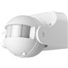 goobay Rilevatore di movimento a infrarossi per esterni e interni, IP44, sensore di movimento PIR inclinabile a 180°, portata di 12 m, compatibile con lampada con rilevatore di movimento, 79589