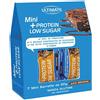 ULTIMATE ITALIA Mini + Protein Low Sugar 7 mini barrette da 20 grammi Brownie