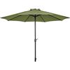Bizzotto PRGN OMBRELLONE KALIFE D.270CM Verde Oliva ARREDO Giardino