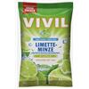 Générique Limette Minze - Caramelle fresche al gusto di limone e menta, senza zucchero, arricchite con vitamina C - Compatibile con Vivil - 90g