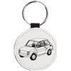 La Ruotante Portachiavi tondo adatto per auto 126 epoca vintage