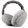 Aoreun Paraorecchie, Plush Earmuffs Donna/Uomo, Paraorecchie antivento e caldi per l'inverno, Earmuffs pieghevoli morbidi e confortevoli, paraorecchie donna/Uomo, invernali all'aperto - Grigio