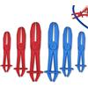 yotutun Pinze Stringitubo, 6 Pezzi Pinze per Fascette Stringitubo Pinza Set Fascetta Tubo Flessibile Morsetto per scollegare Tubi di Raffreddamento,Freni e Tubi Carburante-155mm 185mm 255mm