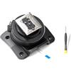 HOOLRZI Parti di riparazione lampeggianti del piede del supporto della slitta calda di ricambio per V1S/V1C/V1N/V1F/V1O lampeggiante Hot Shoe Mount Base di ricambio