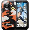 FOSSIBOT F116 Pro Rugged Smartphone 5G & Action Cam 4K, Android 16 Mini Telefono Indistruttibile 4 120Hz, Obiettivo 48MP Ultra-Grandangolo 152°, 36GB RAM+256GB/1TB, IP68/IP69K Impermeabile/NFC