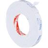 PATIKIL 5m/16.4ft Sigillatura Schiuma Nastro, 20mm Largo 3mm Spesso Singolo Paraspifferi Gommapiuma Guarnizione Porta Striscia per Mobili per Isolamento Tubi Finestre, Bianco