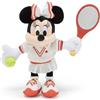 Disney Store Official Mini Peluche Imbottito Minnie Tennis, Peluche da Collezione Disney con Racchetta, Gonnellina e Pallina, 23 cm