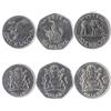 Hobby of Kings Set di 3 Monete dal Malawi: 1, 5, 10 Kwacha. 2012-2018