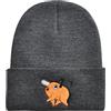 Roffatide Anime Chainsaw Man Beanie Hat Pochita Denji Skull Caps Cappello a maglia invernale per ragazzi ragazze ricamato Beanie Cap