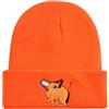 Roffatide Anime Chainsaw Man Beanie Hat Pochita Denji Skull Caps Cappello a maglia invernale per ragazzi ragazze ricamato Beanie Cap