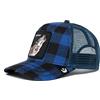 Goorin Bros. Trucker cap Code Blue Lone Wolf Blue Blu Nero, Blu, Taglia Unica