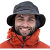 TOP-EX XL/XXL, berretto invernale unisex, caldo e impermeabile, con fodera in pile, per le giornate fredde di pioggia, regolabile, pieghevole, antivento