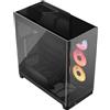 Corsair Case PC Corsair 4500X LX-R RGB Tempered Glass Mid-Tower, Black Midi Tower Nero [CC-9011316-WW]