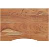 vidaXL Piano Scrivania 100x60x2,5cm Rettangolare Legno Massello Acacia