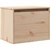 vidaXL Wandkast 45x30x35 cm massief grenenhout