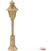 Beliani Decorazione Natalizia LED Lampione Luminosa con 40 Lampadine Oro