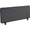 Beliani Pannello Divisorio Fonoassorbente in Pet 160 x 40 cm Grigio Scuro