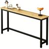 yurstcggh Tavolo Consolle Ingresso 140cm Mensola Dietro Divano,Tavolo d'ingresso per Corridoio,Consolle Sottile,utilizzabile come scaffale espositivo per il soggiorno,libreria per bambini o comodino