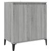 vidaXL Credenza Grigio Sonoma 60x35x70 cm in Legno Ingegnerizzato