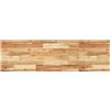 Qnhdfrt Piano Tavolo 120x40x2 cm in Legno Massello di Acacia | Ripiano rustico per scrivania da studio o tavolo da pranzo in cucina, personalizzabile con vernici o oli protettivi.