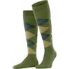 Burlington Edinburgh M Kh lana al ginocchio fantasia 1 paio, Calzini lunghi Uomo, Verde Jade 7685, 40-46