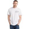 G-STAR Uomo Topography Chest Graphic Slim T-Shirt, Bianco (white D25146-C506-110), S