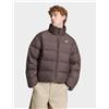 Adidas Mens adidas Giacca Stand Collar Regen - Marrone, marrone