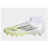 Adidas Womens adidas Scarpe Da Calcio Per Terreni Naturali Compatti/superfici IN Erba Artificiale F50 Sparkfusion Pro Mid Cut - Bianco, bianco