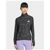 Adidas Womens adidas Maglia Da Running Adi365 Half Zip - Nero, nero