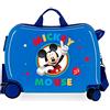 Disney Circle Mickey Valigia per bambini Azzurro 50x38x20 cms Rigida ABS Chiusura a combinazione numerica 34L 2,1Kgs 4 Ruote Bagaglio a mano