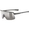 Uvex dyrt - occhiali sportivi per adulti - forte protezione UV - 100% protezione UVA, B, C - smoke gray matt/smoke gray - one size