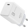 Cellularline Caricabatterie USB-C 40W PD - Ricarica Rapida per iPhone Serie 17, iPad Pro 2025, MacBook - Bianco