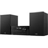 Philips TAM4555M2 Sistema Micro Hi-Fi - 100W, Altoparlanti Bass Reflex, DAB+/FM, CD, USB, Audio-in, Bluetooth 5.4, Auracast, Telecomando, Digital Sound Preset, Imballaggio ecologico