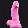 SuperLove Realistic Fat Silicone Dildo 19.5cm Pink