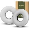 Geekria Cuscinetti auricolari di ricambio per cuffie Sony WH-CH520/ WH-CH510/ WH-CH500, parti di riparazione (bianco)