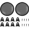 X AUTOHAUX 2 pz Copertura Grill 6 Pollici Mesh Protector Car Speaker Cover Woofer Subwoofer Grill