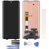 Generic Schermo LCD di visualizzazione per TCL 20 PRO 5G T810H T810S Schermo Touch inVetro assemblato di Ricambio + Strumenti (Nero)