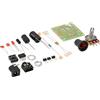 OVAQUIXI Kit Amplificatore Audio LM386, Scheda Modulo Elettronico Fai-da-te con Indicatore Luminoso di Alimentazione Adatto per Altoparlante Super Mini