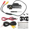 Anlseiod Telecamera posteriore AHD 1080p per Opel Astra H Zafira B Corsa D Vectra C Insignia Grandangolo a 175 gradi Visione notturna Telecamera posteriore Telecamera di parcheggio