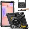 BRAECN Cover per Samsung Galaxy Tab S10 Lite/S10 FE/S9 FE/ S9/S8/S7 - Nero