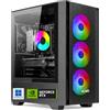 Nuwo PC Gaming Desktop i7, GTX 1660 Super 6GB GDR6, RAM 32GB DDR4, SSD 1TB