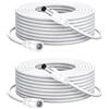 XRYIMYI 2PCS 5m DC Power Cavo di Estensione 5.5mm x 2.1mm DC Prolunga 5-24V Cavo di Alimentazione 5 metri per Telecamere Router LED Strip Stampante DVR