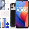ARSSLY Schermo di ricambio per Samsung Galaxy A30s LCD Screen per Samsung A30s A307 Display Digitizer SM-A307F A307FN A307G A307GN A307GT Schermo Touch Assembly con kit di riparazione (Incell con telaio