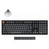 Keychron K10 Max - Tastiera Meccanica Wireless 100% ISO-IT con QMK, 2.4GHz, Bluetooth 5.1, Hot-Swap, RGB, Keycaps PBT e Switch Super Brown [Immagine UK-ISO]