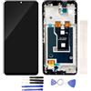 Generic Schermo LCD di visualizzazione per ZTE Blade A73 5G Schermo Touch inVetro assemblato di Ricambio + Strumenti (con Cornice Nero)