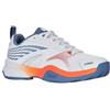 K-Swiss Scarpe da Tennis da Uomo Speedex, White Infinity Scarlet Ibis, 45 EU