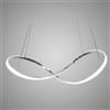 Leroy Merlin Lampadario LED moderno Infinity grigio, luce naturale 3940 lumen