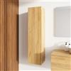 Parama Colonna bagno sospesa 120cm rovere chiaro | Bako